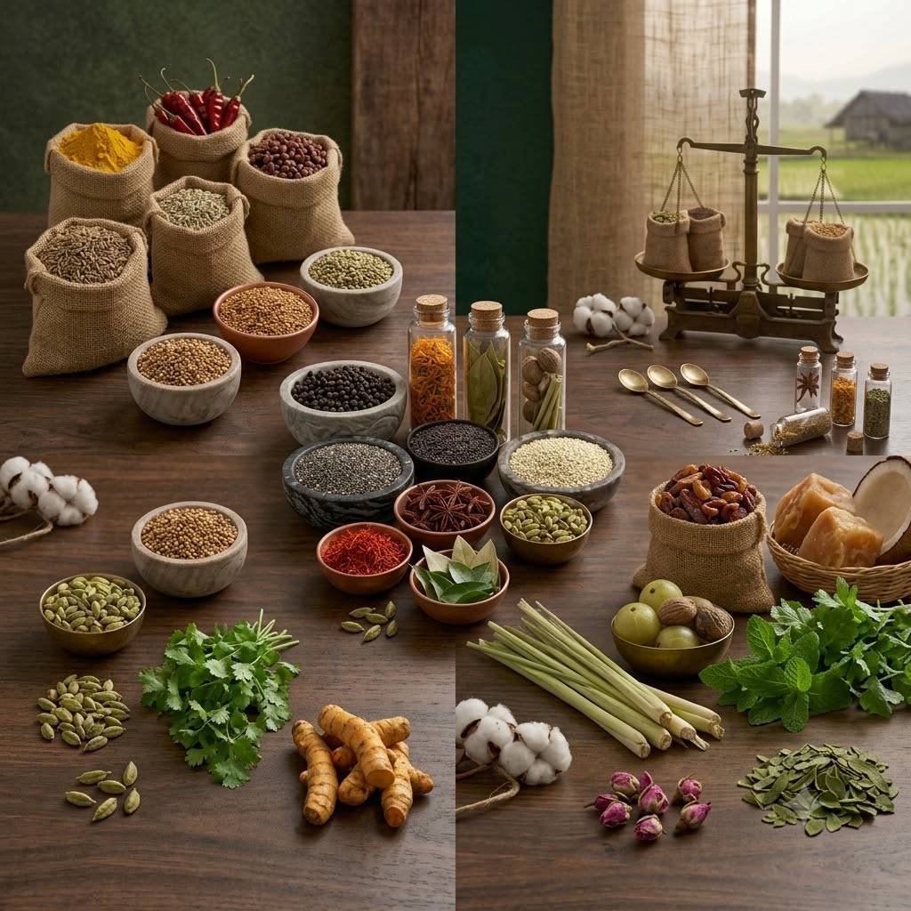 Indian agricultural food ingredient sourcing and supply